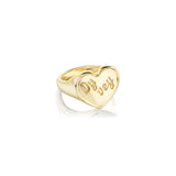 Gold "Oy Vey" Ring