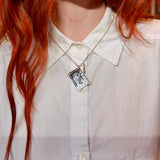 Tape Cassette and Pencil Pendant Set