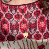 Gold Ouija Slider Pendant