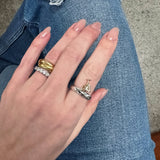 Silver Micro-Mini Trophy Ring