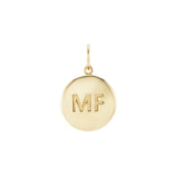 Solid Gold Mife Pendant