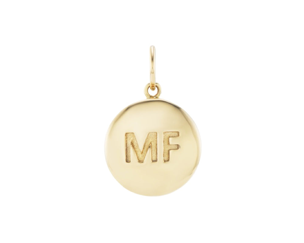 Solid Gold Mife Pendant