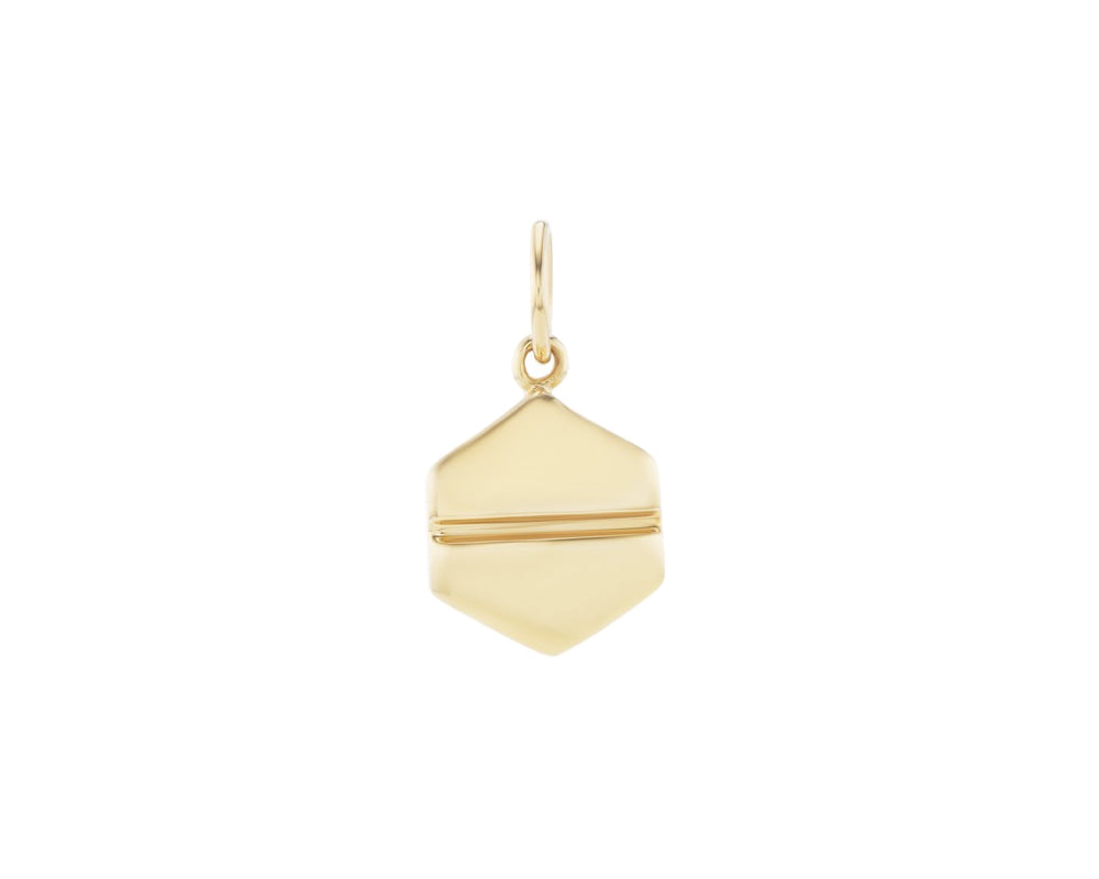 Solid Gold Miso Pendant