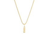 Gold Zoloft Necklace