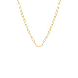 Gold Paperclip Chain