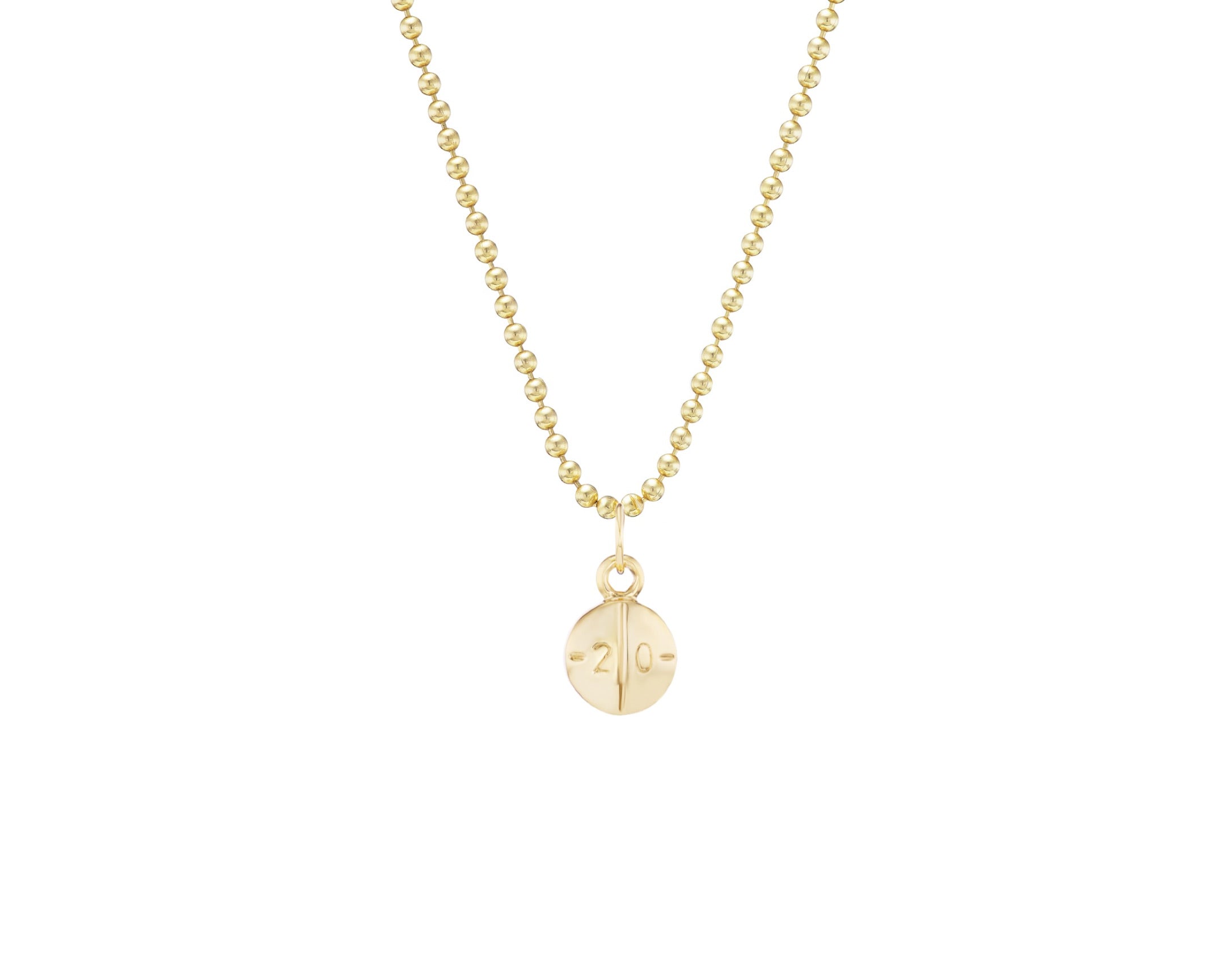 Gold Lexapro Necklace