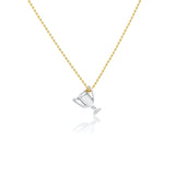 Silver Micro-Mini Trophy Necklace