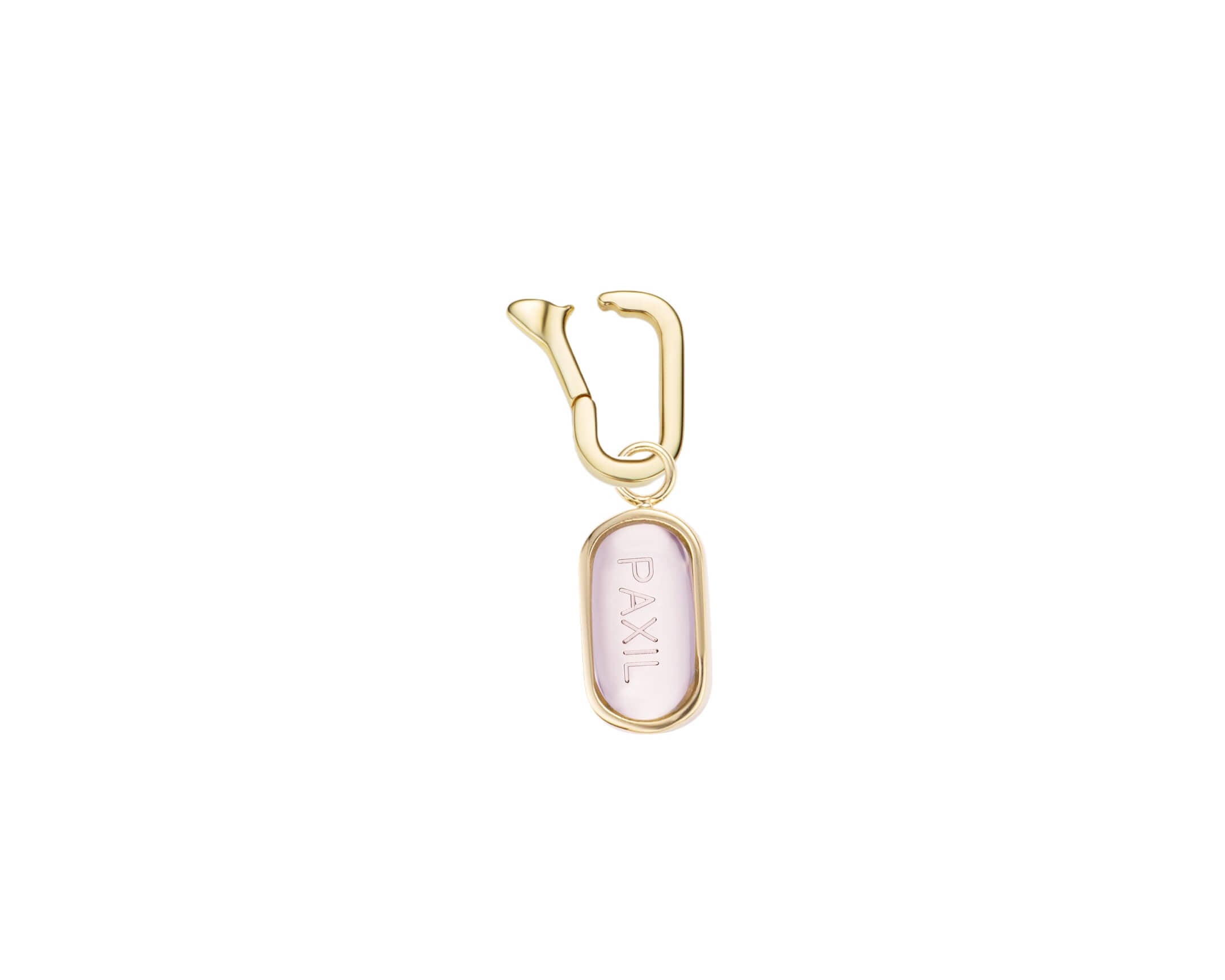 Rose Quartz Paxil Pendant