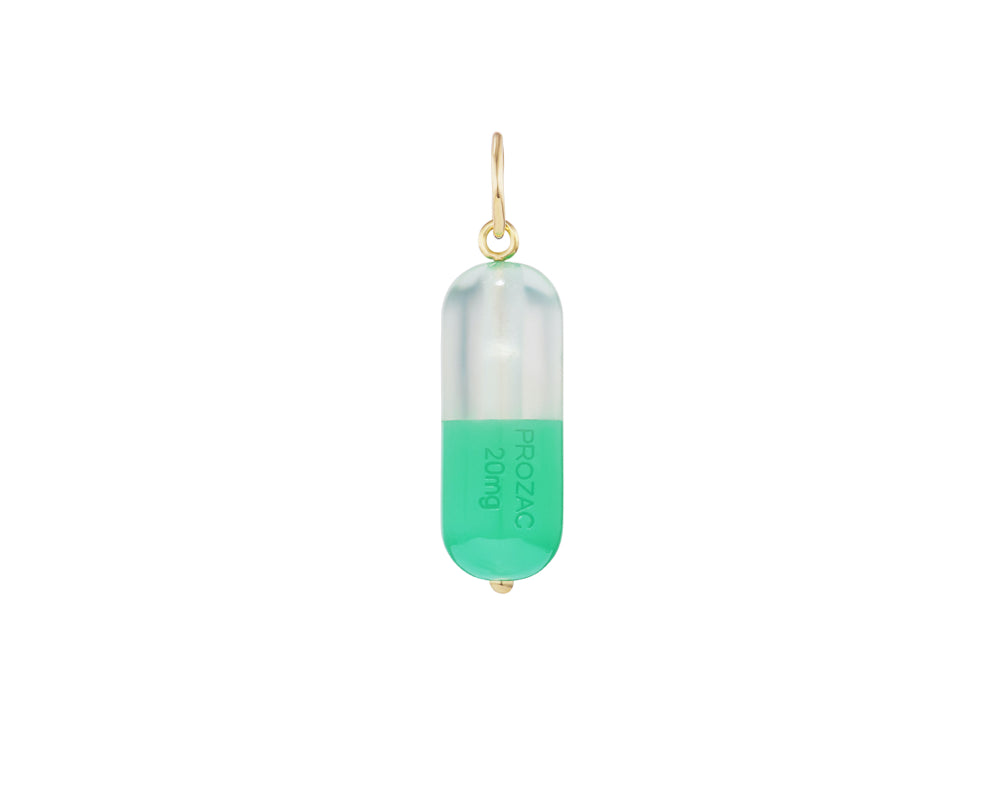 Two-Tone Prozac Pendant