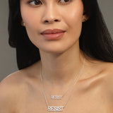 Grande Silver 'RESIST' Nameplate