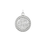 Silver "We All Die" Pendant