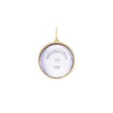 Lavender Wellbutrin Pendant