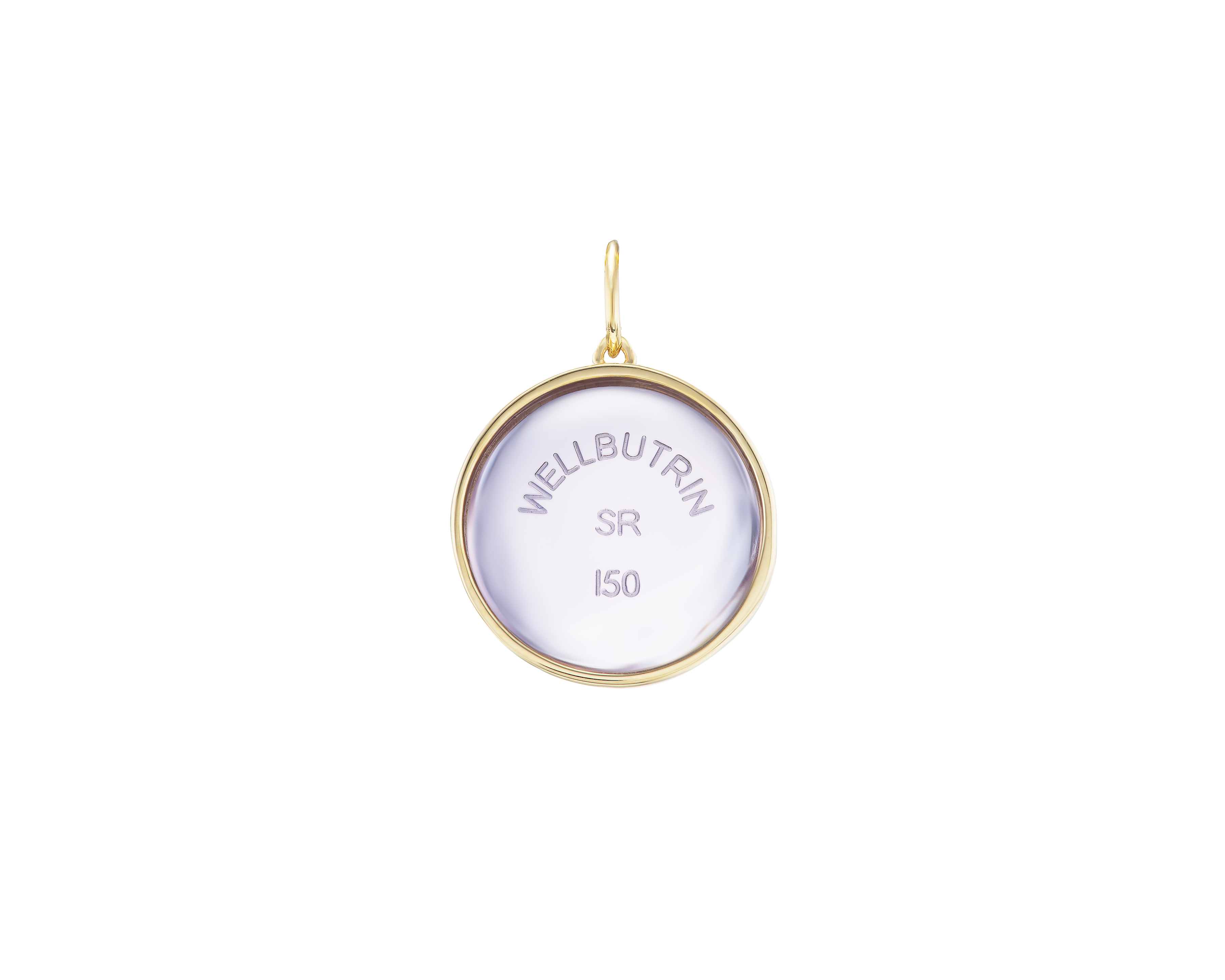 Lavender Wellbutrin Pendant